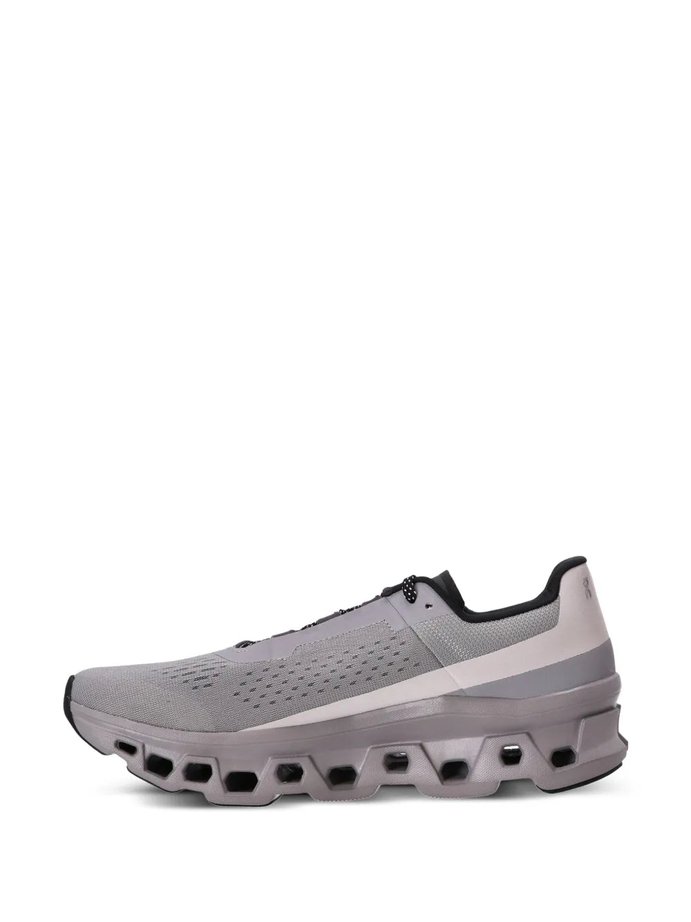 On Running Cloudmonster Alloy Silver Sneakers