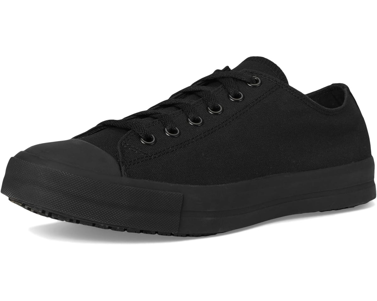 Unisex Shoes for Crews Delray Black Canvas