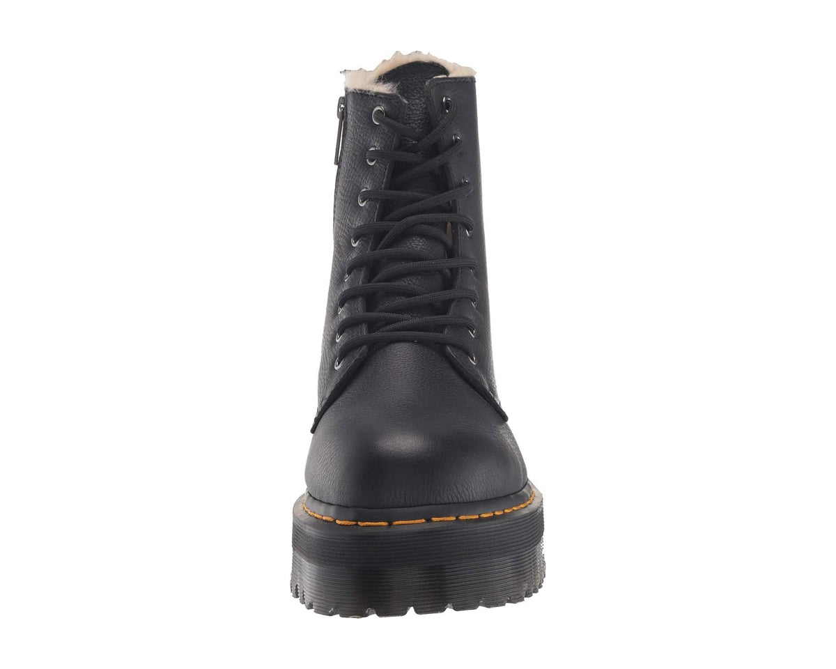 Unisex Dr. Martens Jadon Faux-Fur Lined Black
