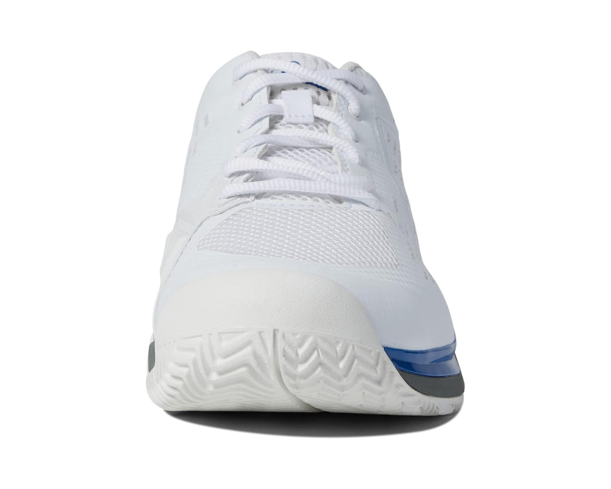 Men's Wilson Rush Pro Ace Pickleball Shoes White/Stormy Weather/Classic Blue