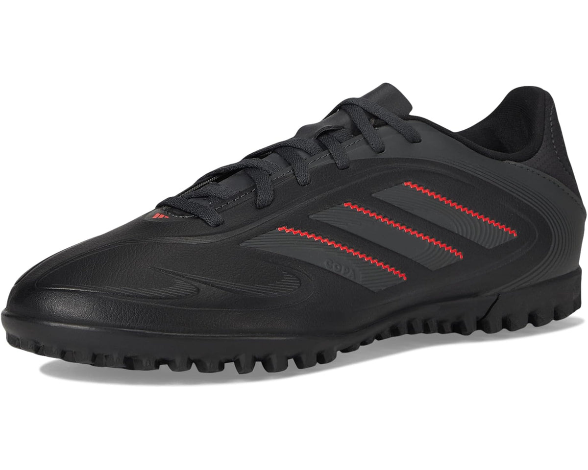 Unisex adidas Copa Pure 3 Club Turf Soccer Cleats Black/Carbon/Lucid Red