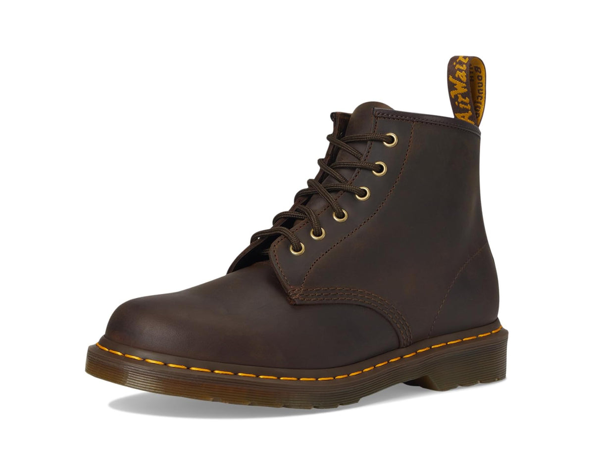 Unisex Dr. Martens 101 Dark Brown Crazy Horse