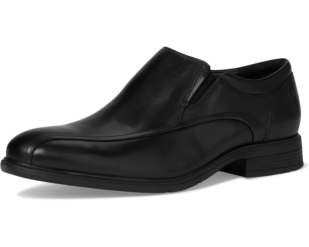 Men's Clarks Steadwell Step Black Leather