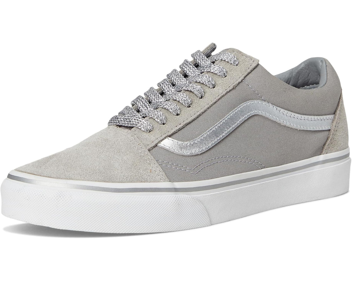 Unisex Vans Old Skool Metallic Pop Gray