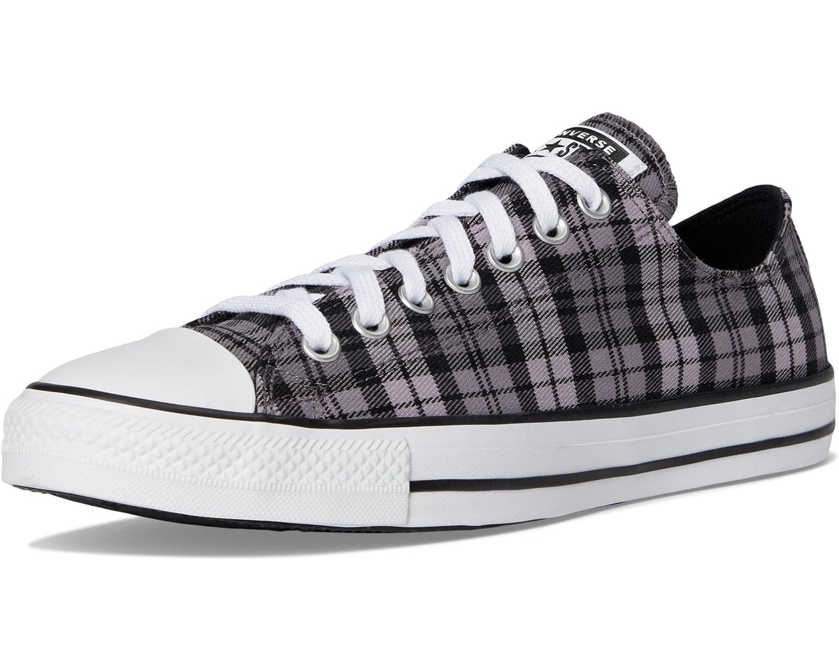 Unisex Converse Chuck Taylor All Star Plaid Black/Altitude Lilac/White