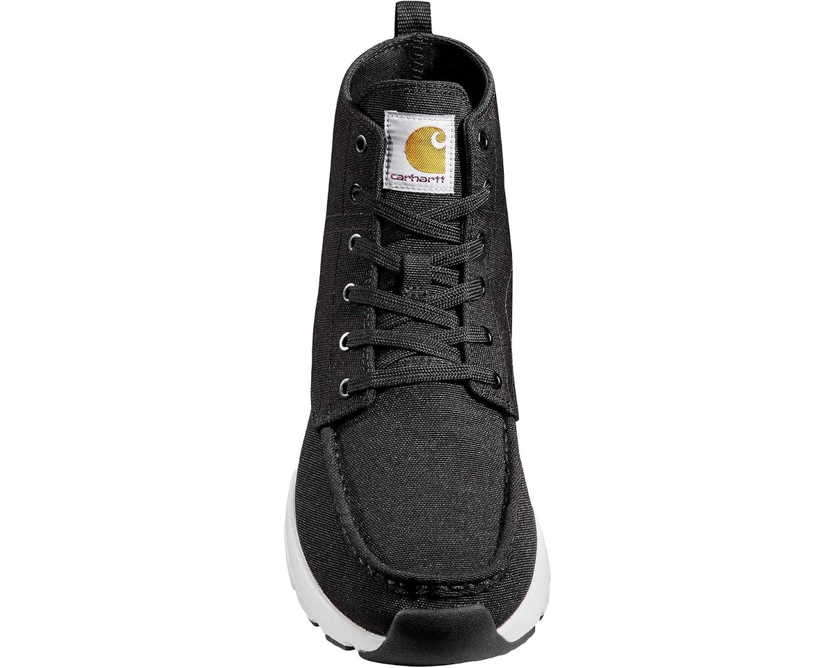 Men's Carhartt Haslett Moc Toe Canvas Chukka Black Lightweight Durable Canvas