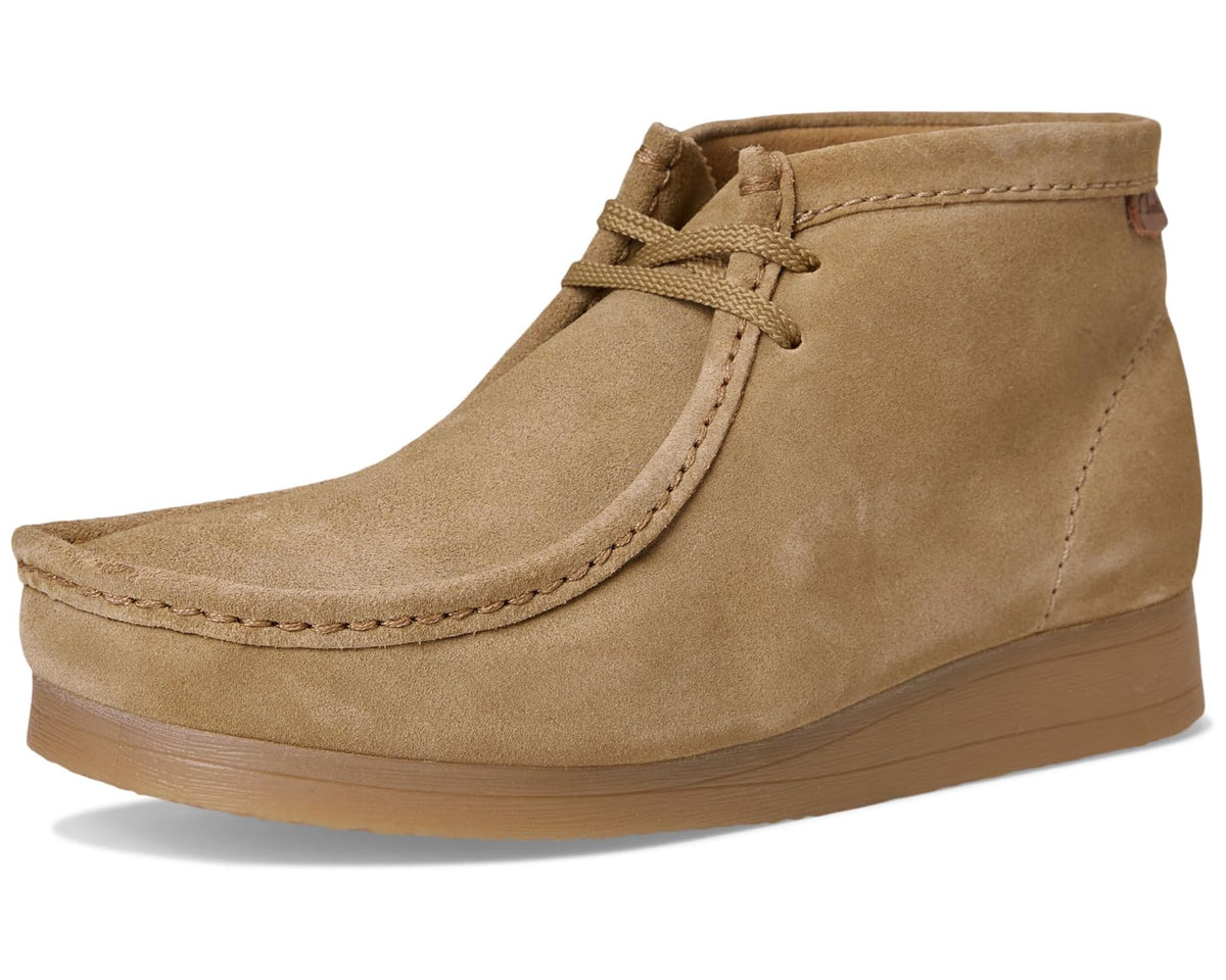 Men's Clarks Wallaston Boot Dark Sand Suede