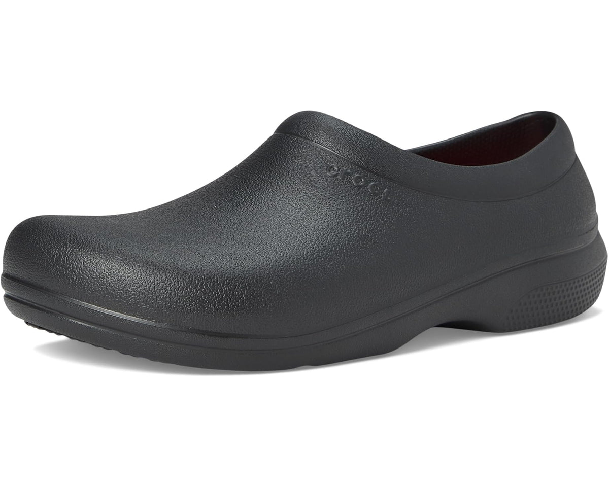 Unisex Crocs Work Work On The Clock Literide Slip-On Black