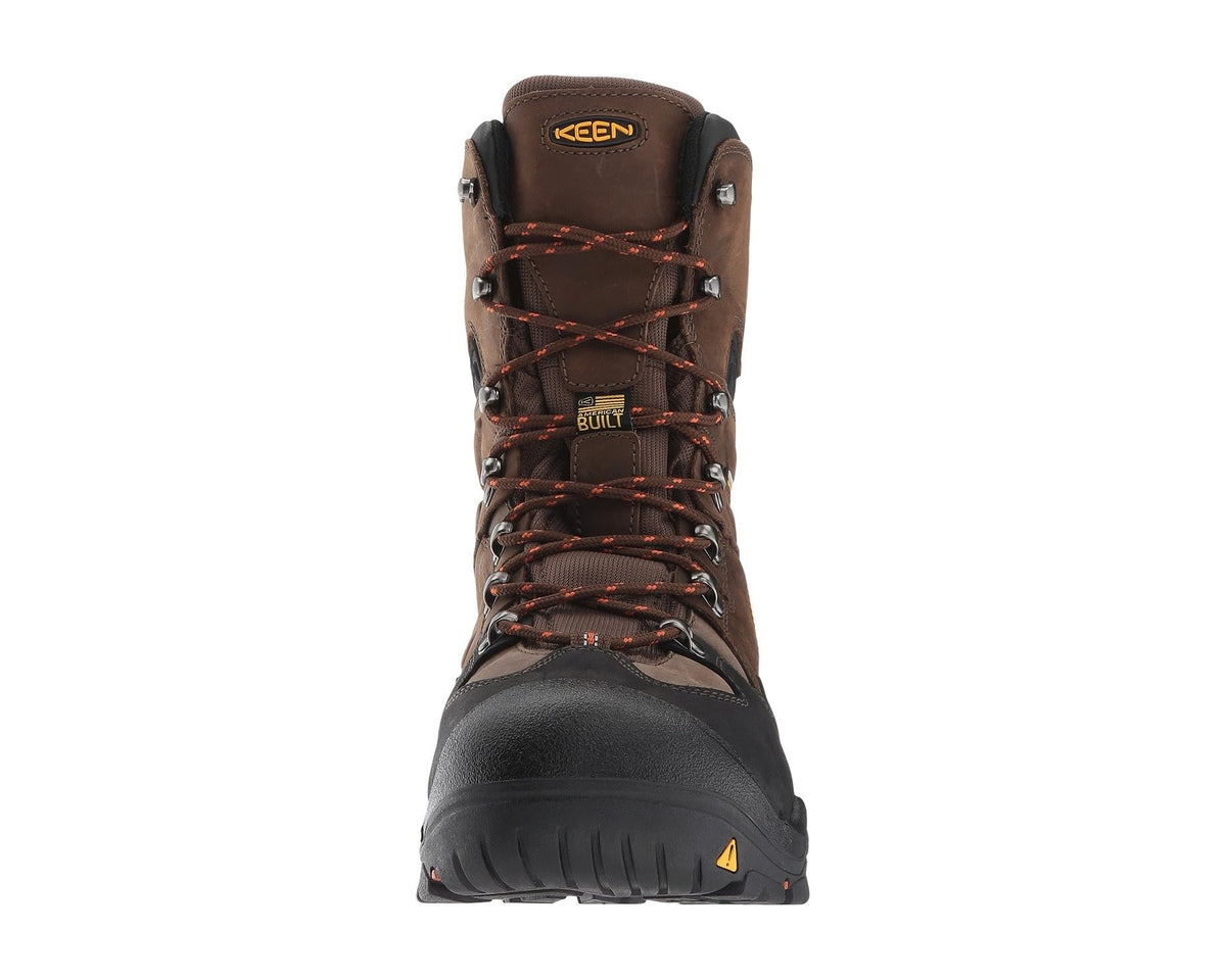 Men's KEEN Utility Coburg 8 Waterproof (Steel Toe) Cascade Brown/Brindle