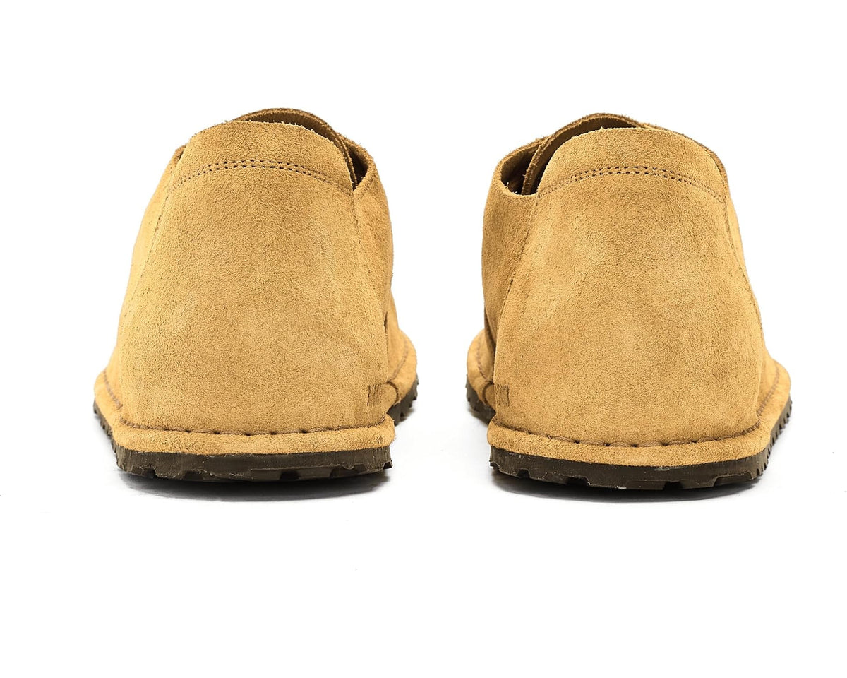 Men's Birkenstock Utti Lace Up - Suede Cork Brown