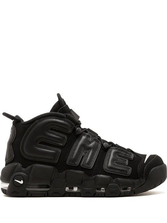 Nike X Supreme Air More Uptempo Suptempo Black Sneakers