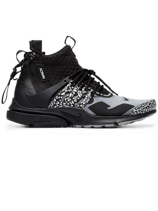Nike X Acronym Air Presto Mid Cool Grey Sneakers