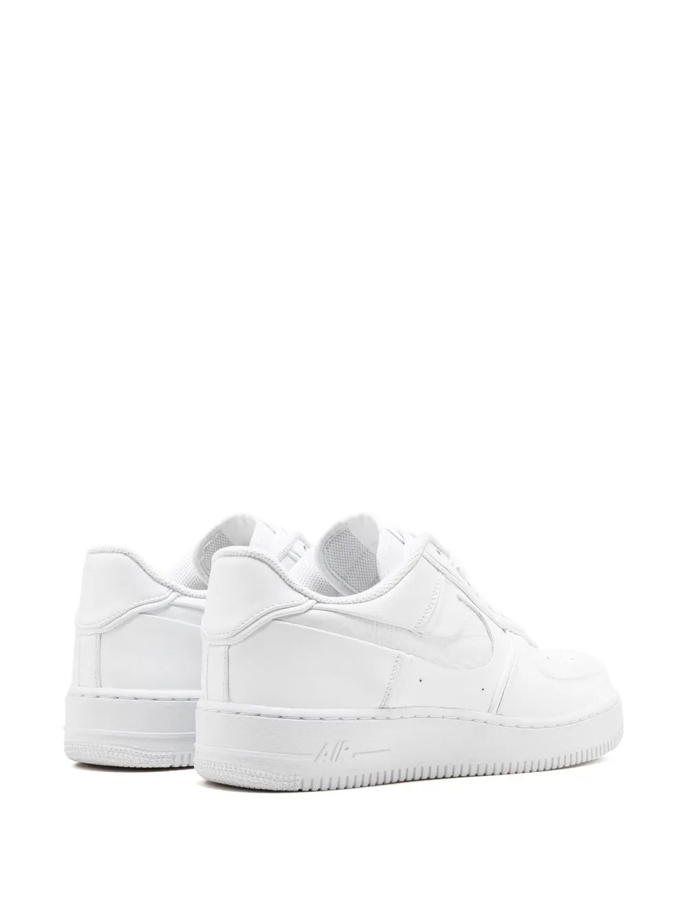 Nike X John Elliott Air Force 1 Triple White Sneakers
