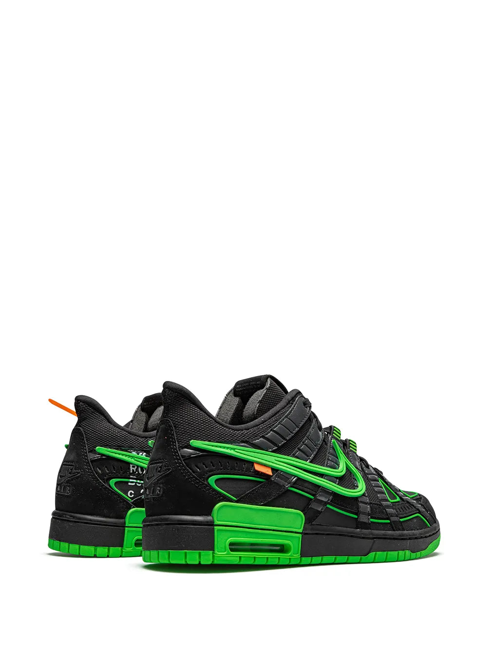 Nike X Off-White Air Rubber Dunk Green Strike Sneakers