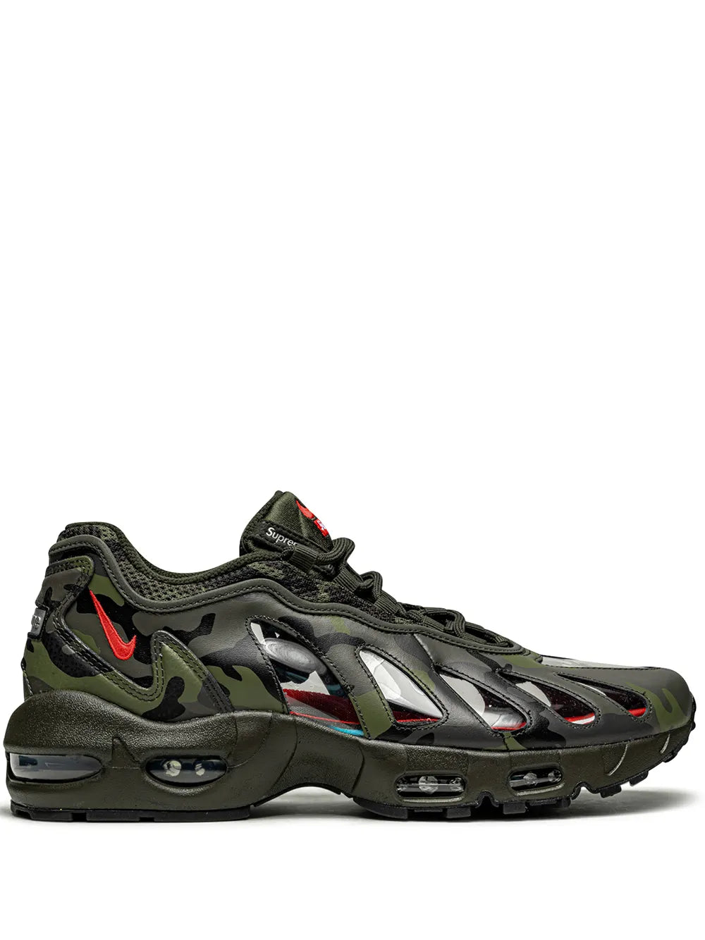 Nike X Supreme Air Max 96 Camo Sneakers