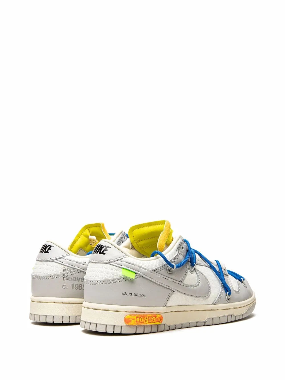 Nike X Off-White Dunk Low Lot 10 Sneakers