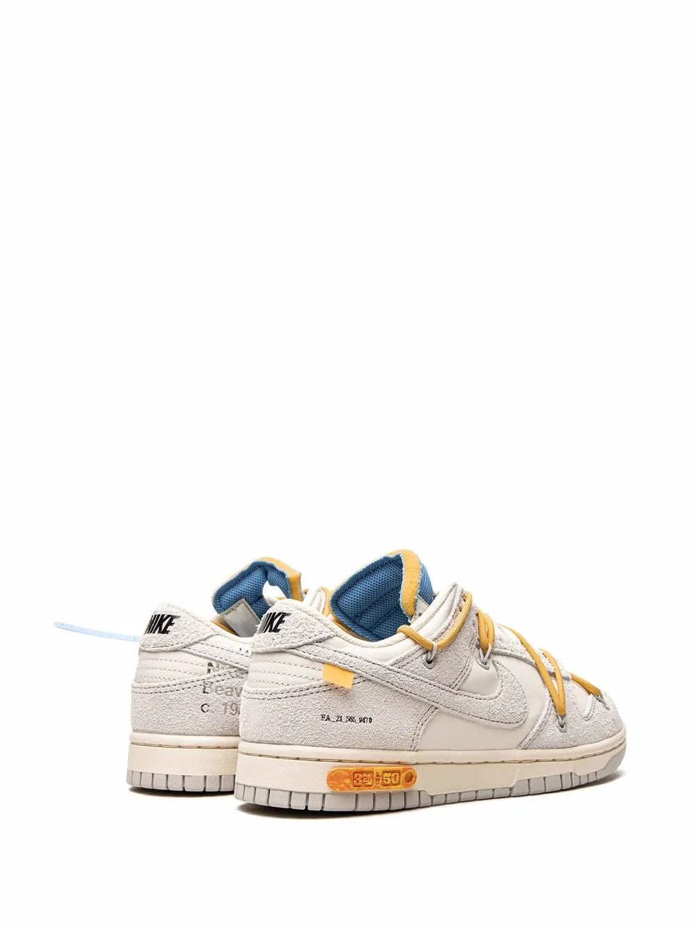 Nike X Off-White Dunk Low Lot 34 Sneakers