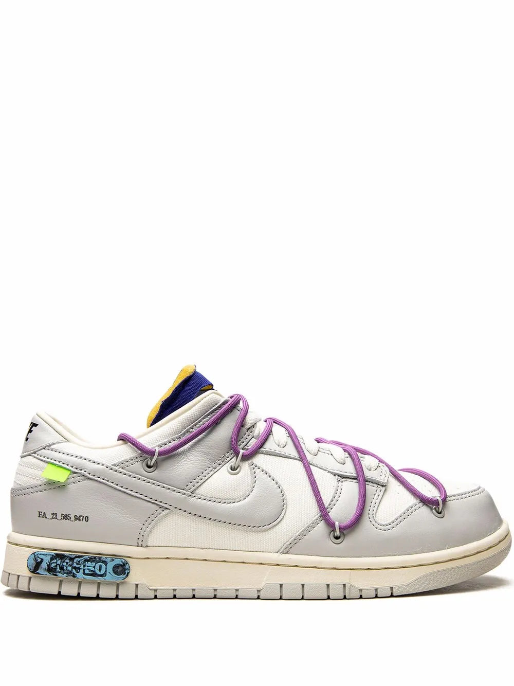 Nike X Off-White Dunk Low Lot 48 Sneakers