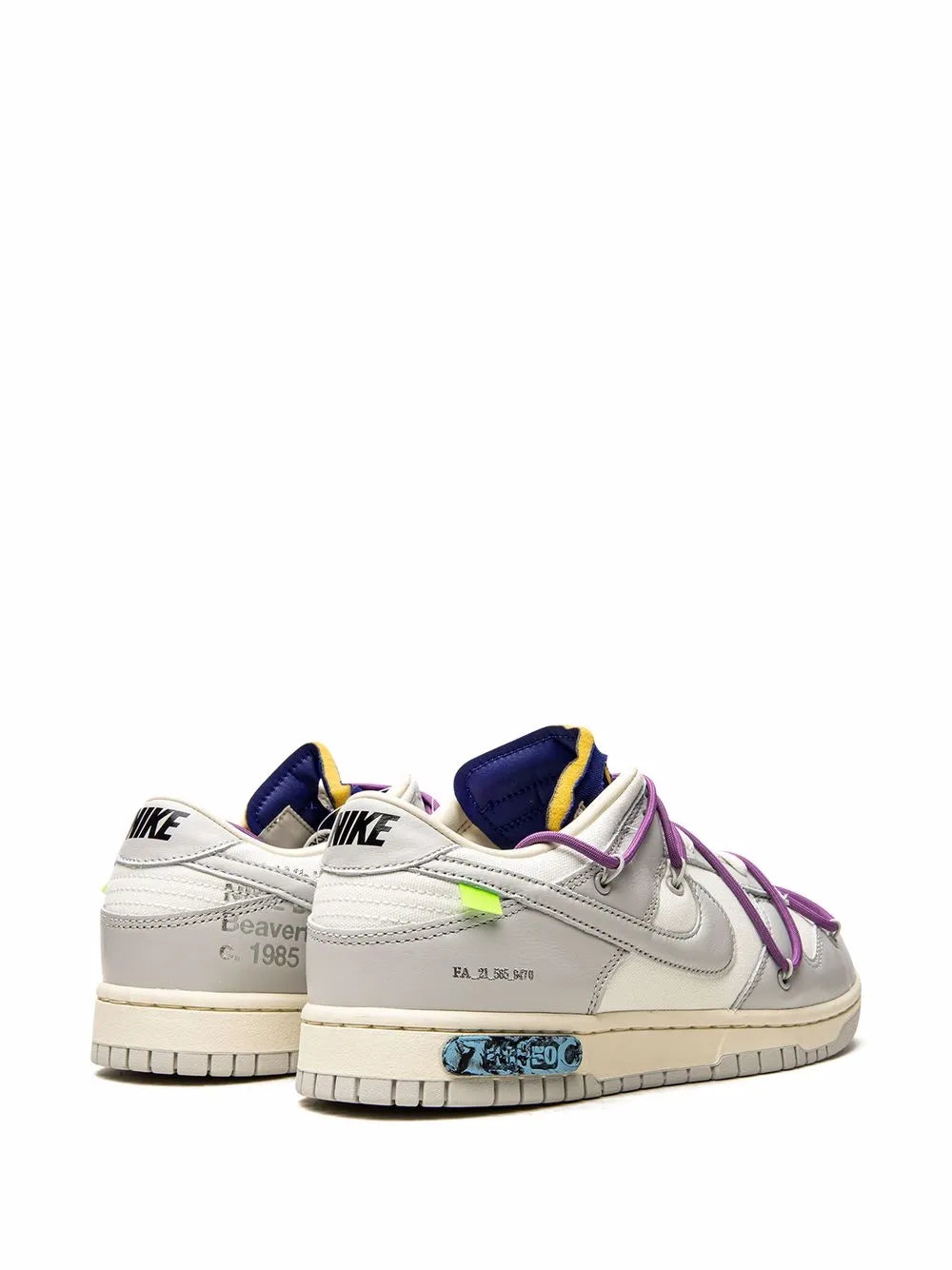 Nike X Off-White Dunk Low Lot 48 Sneakers