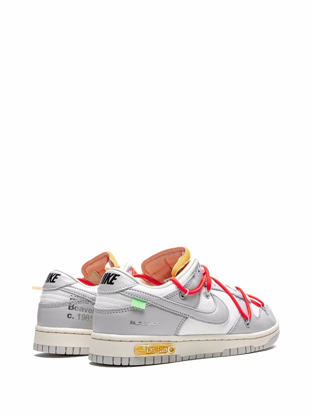 Nike X Off-White Dunk Low Lot 6 Sneakers