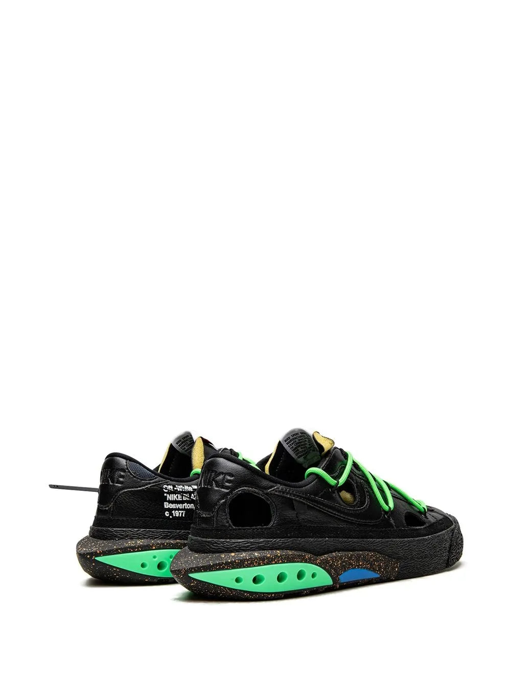 Nike X Off-White Blazer Low Black/Electro Green Sneakers