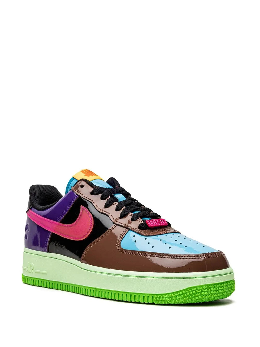 Nike X Undefeated Air Force 1 Low Pink Prime Sneakers