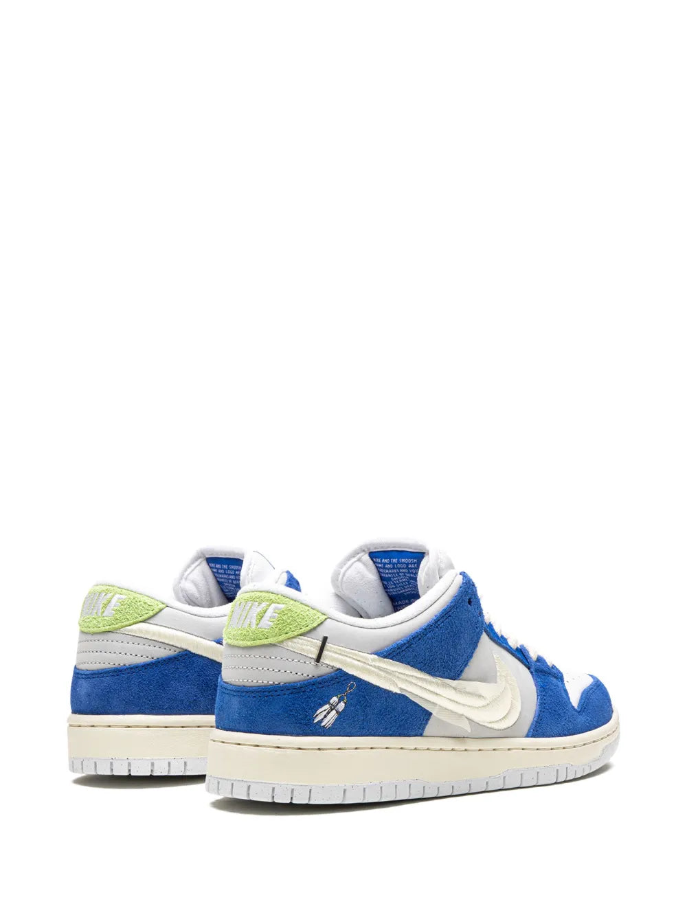 Nike X Fly Streetwear Sb Dunk Low Gardenia Sneakers