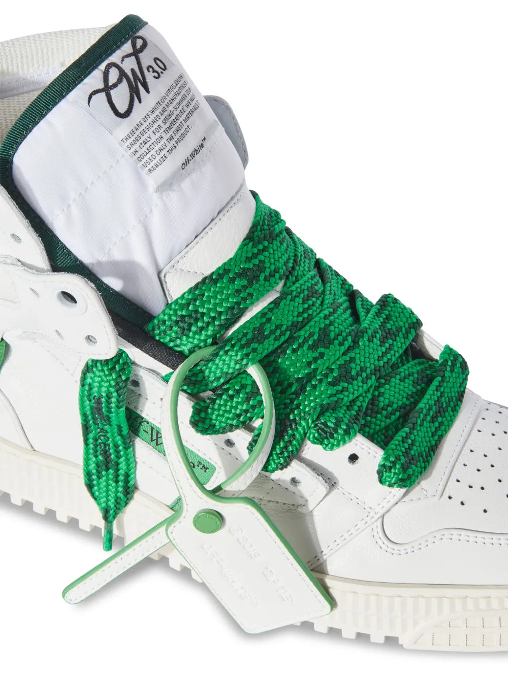Off-White 3.0 Off Court Leather Sneakers