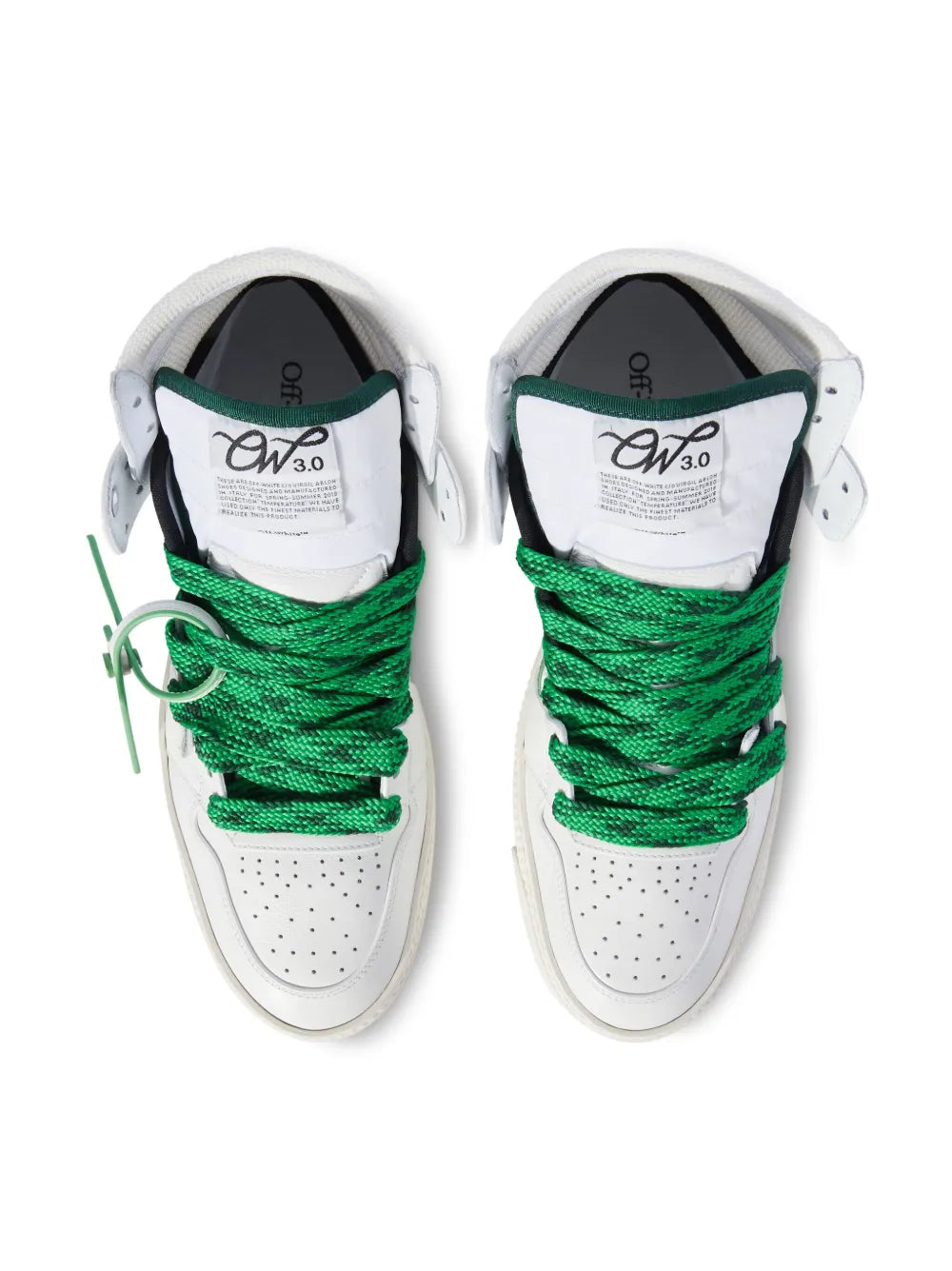Off-White 3.0 Off Court Leather Sneakers