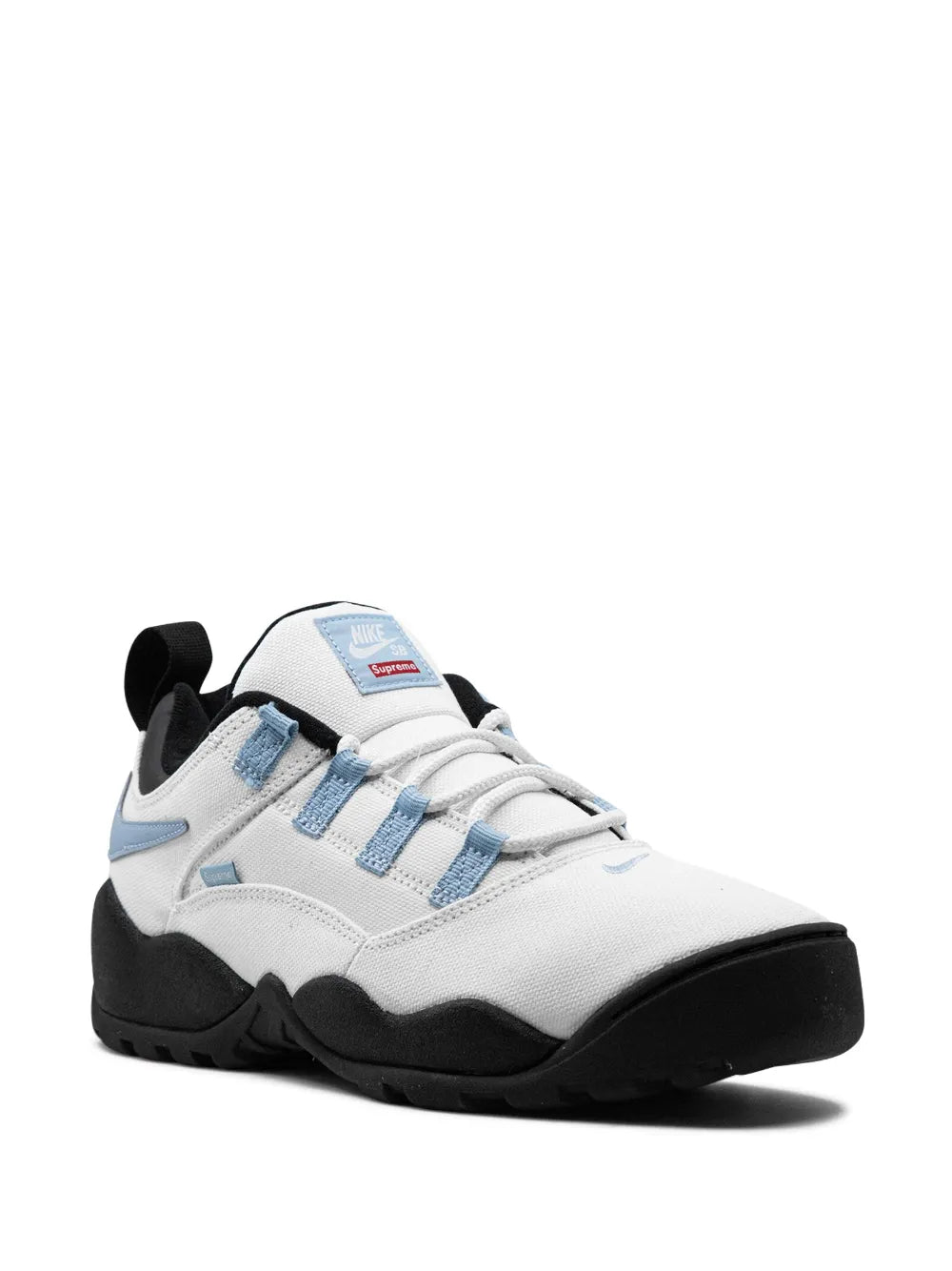 Nike X Supreme Sb Darwin Low Sail Sneakers