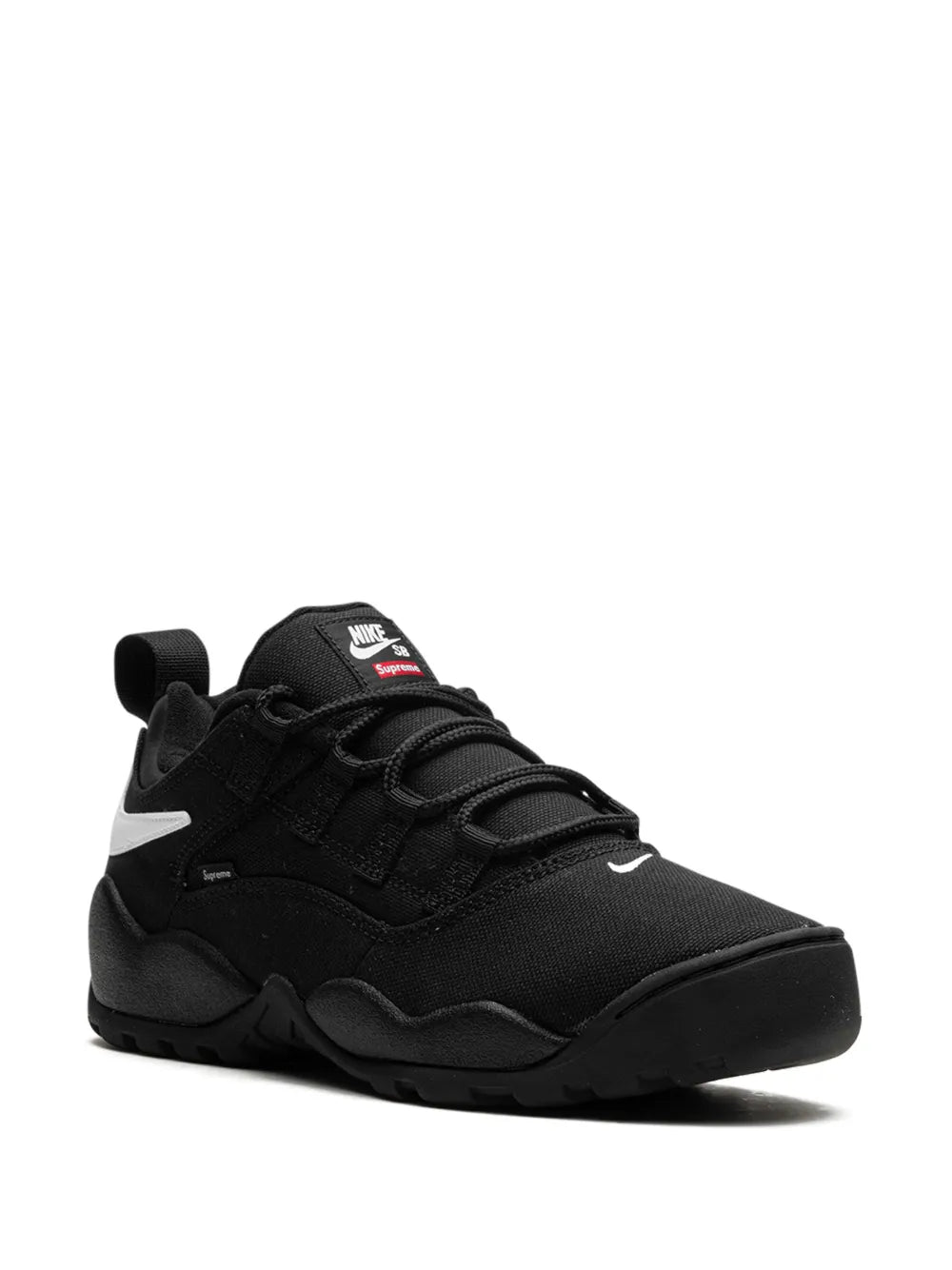 Nike X Supreme Sb Darwin Low Black Sneakers
