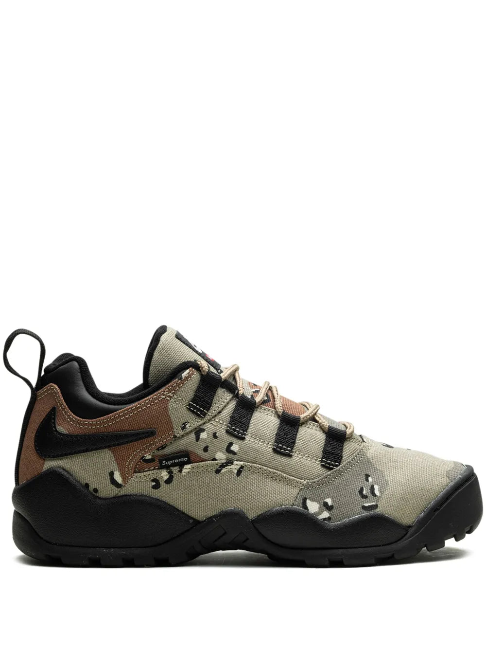 Nike X Supreme Sb Darwin Low Khaki Sneakers