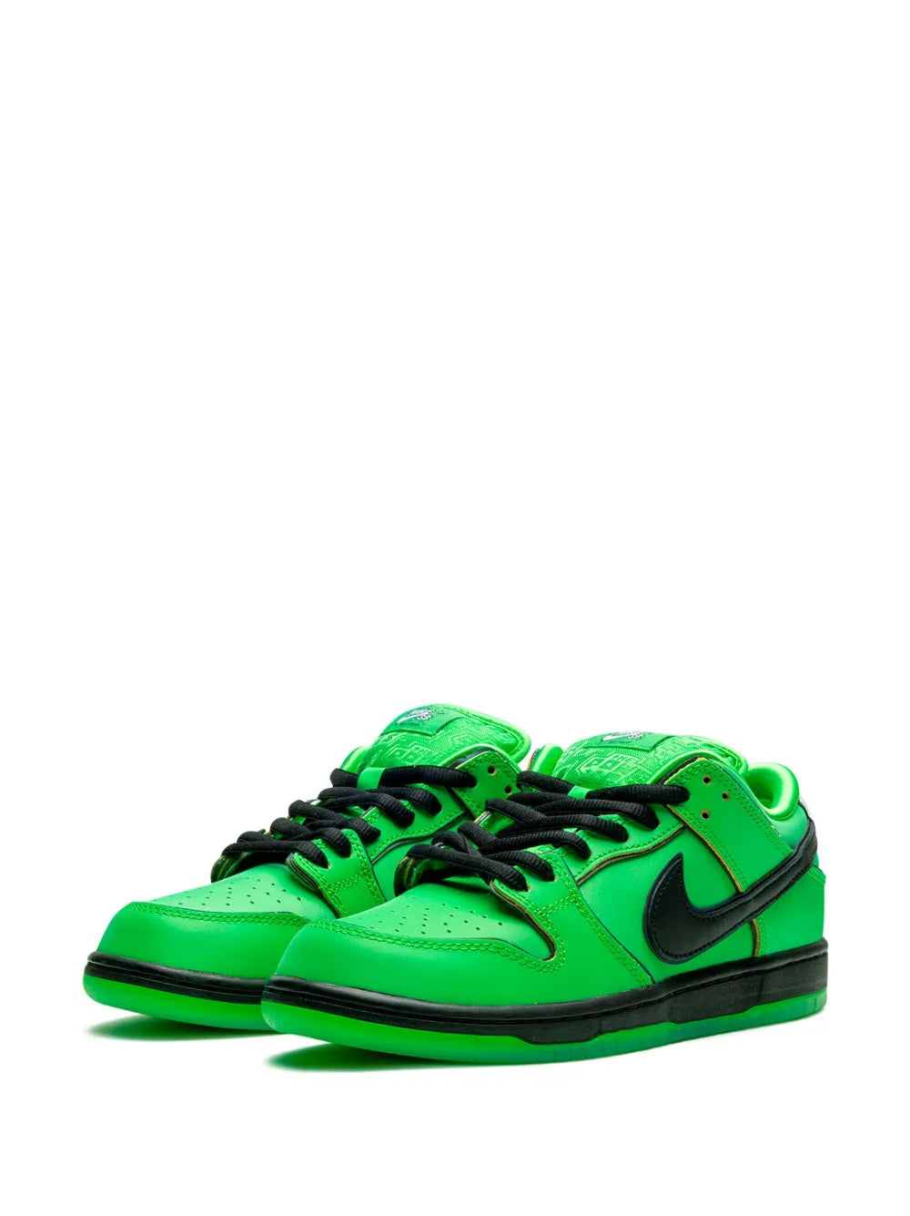 Nike X Powerpuff Girls Sb Dunk Buttercup Sneakers