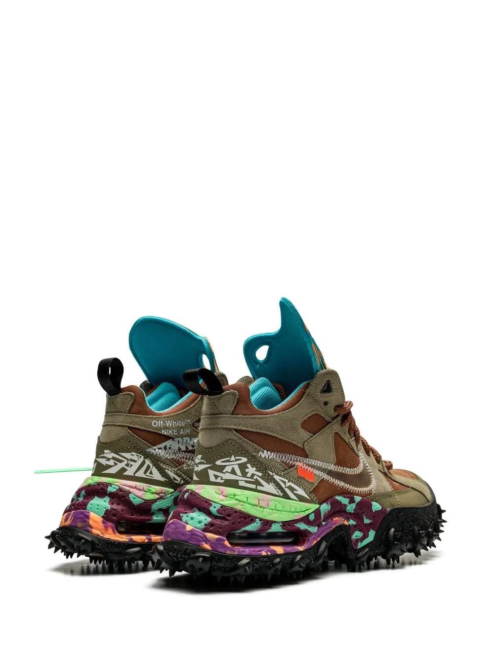 Nike X Off-White Air Terra Forma Archaeo Brown Sneakers