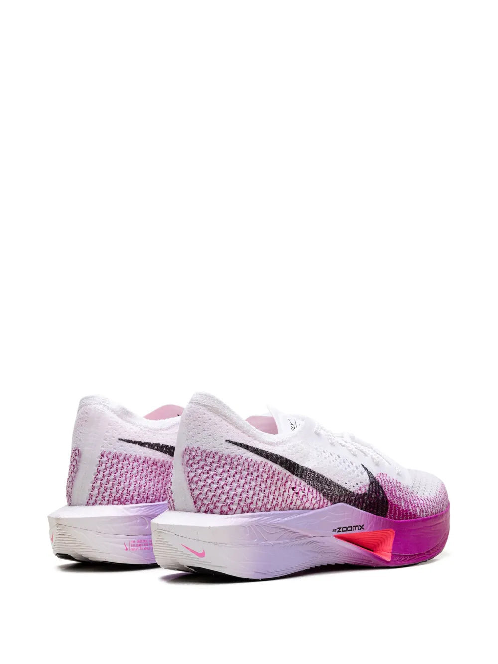 Nike Zoomx Vaporfly Next% 3  White/Vivid Purple/Purple Agate/Black Sneakers