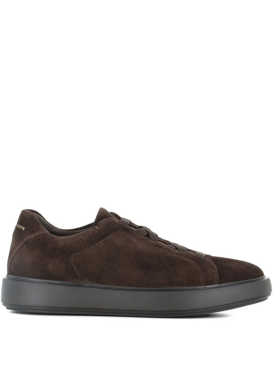 Officine Creative Suede Lace-Up Sneakers