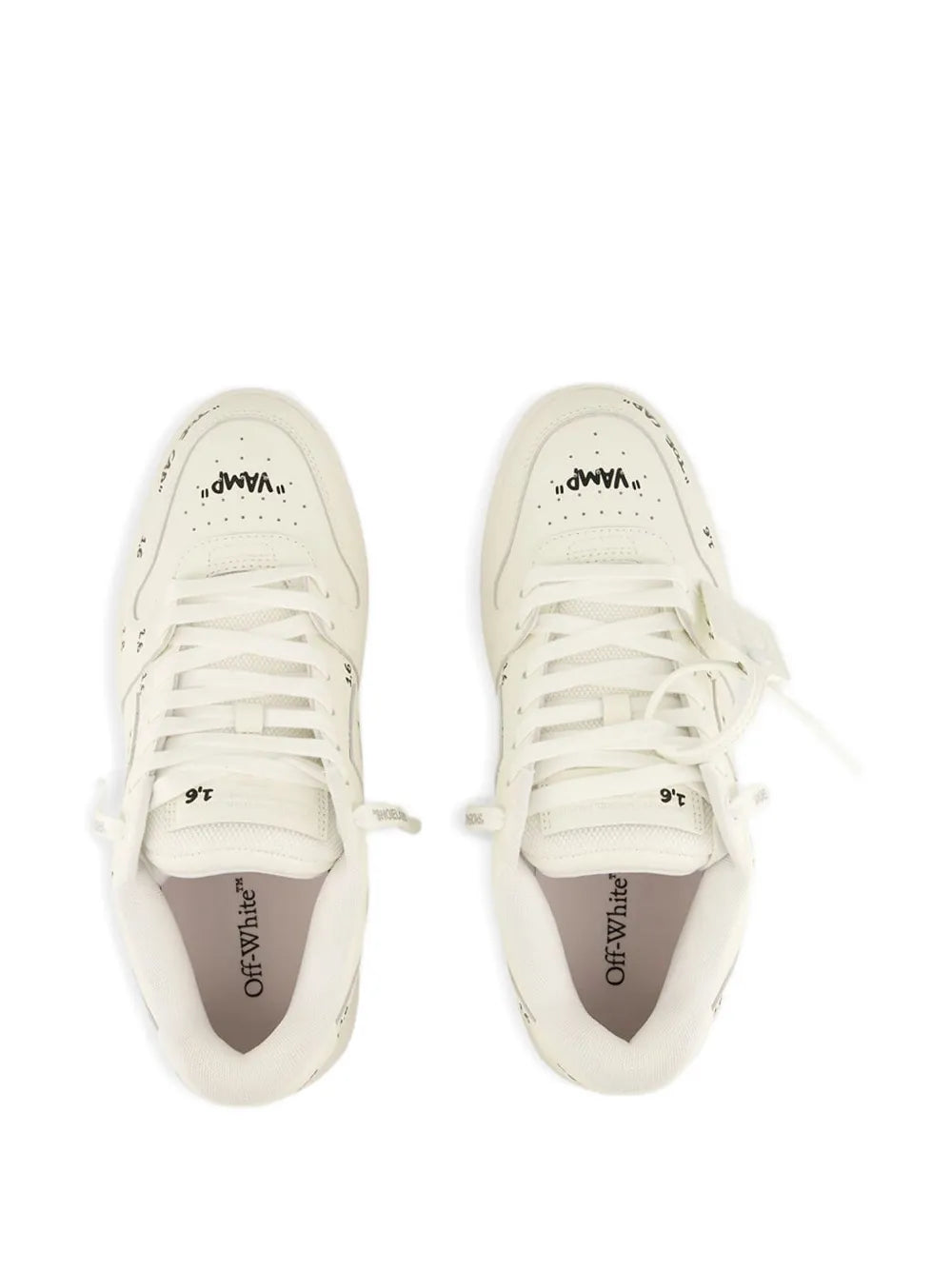 Off-White Out Of Office Leather Sneakers