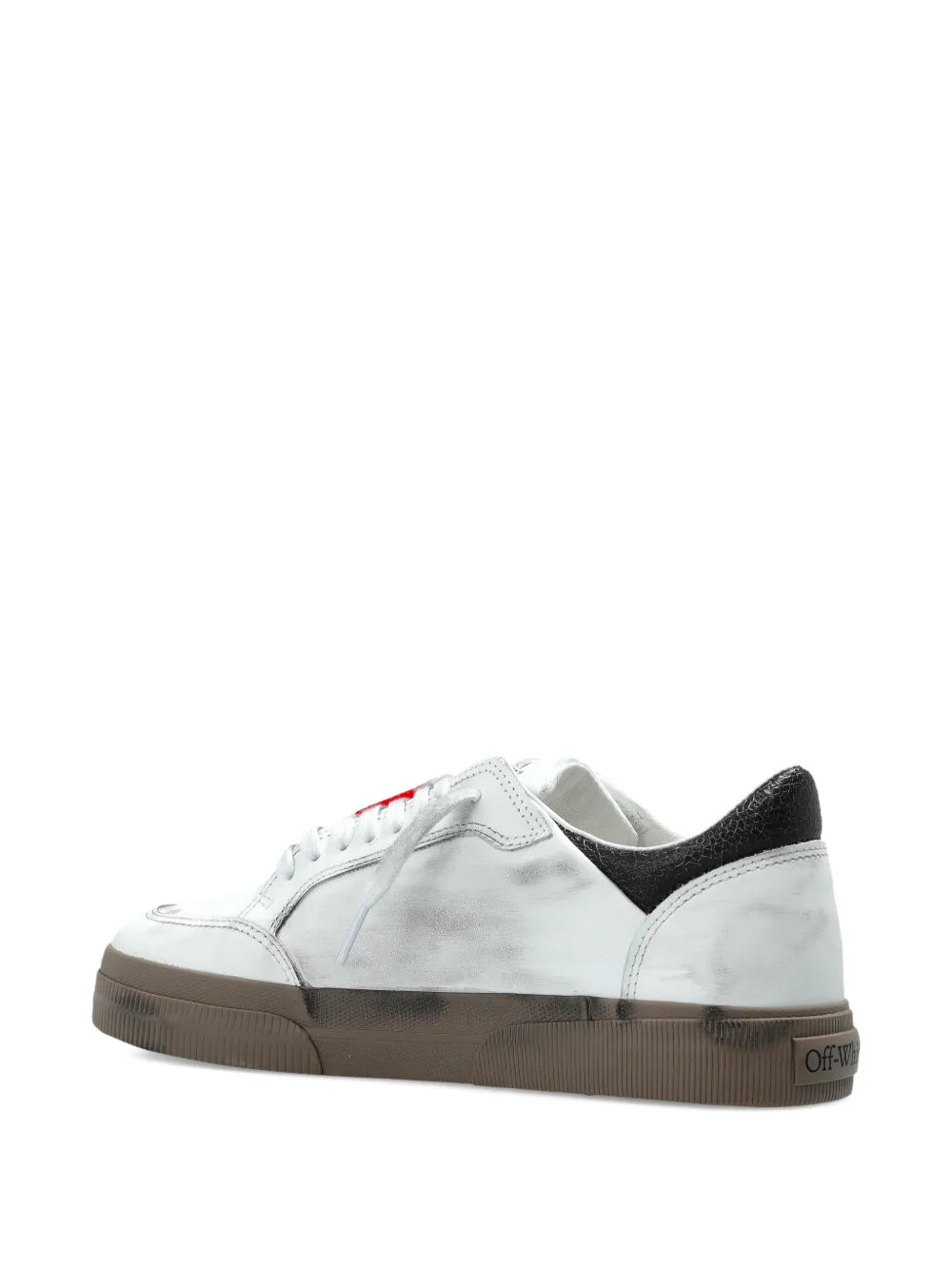 Off-White Arrow-Motif Leather Sneakers