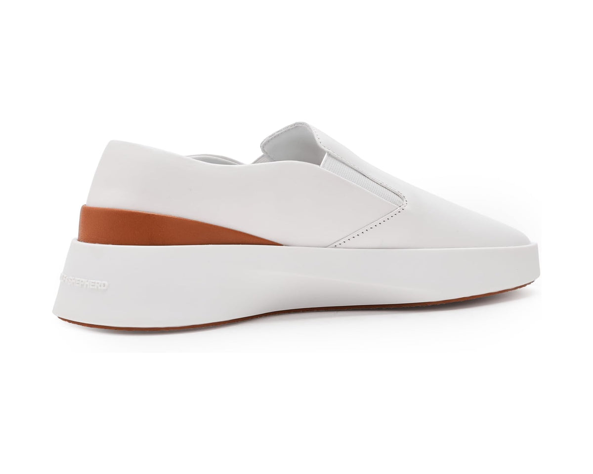 Unisex Wolf & Shepherd Cruise Slip-On White
