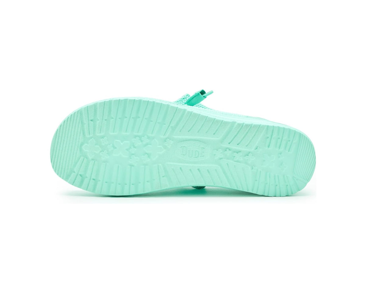 Unisex Hey Dude Wendy Funk Mono Cabbage Green