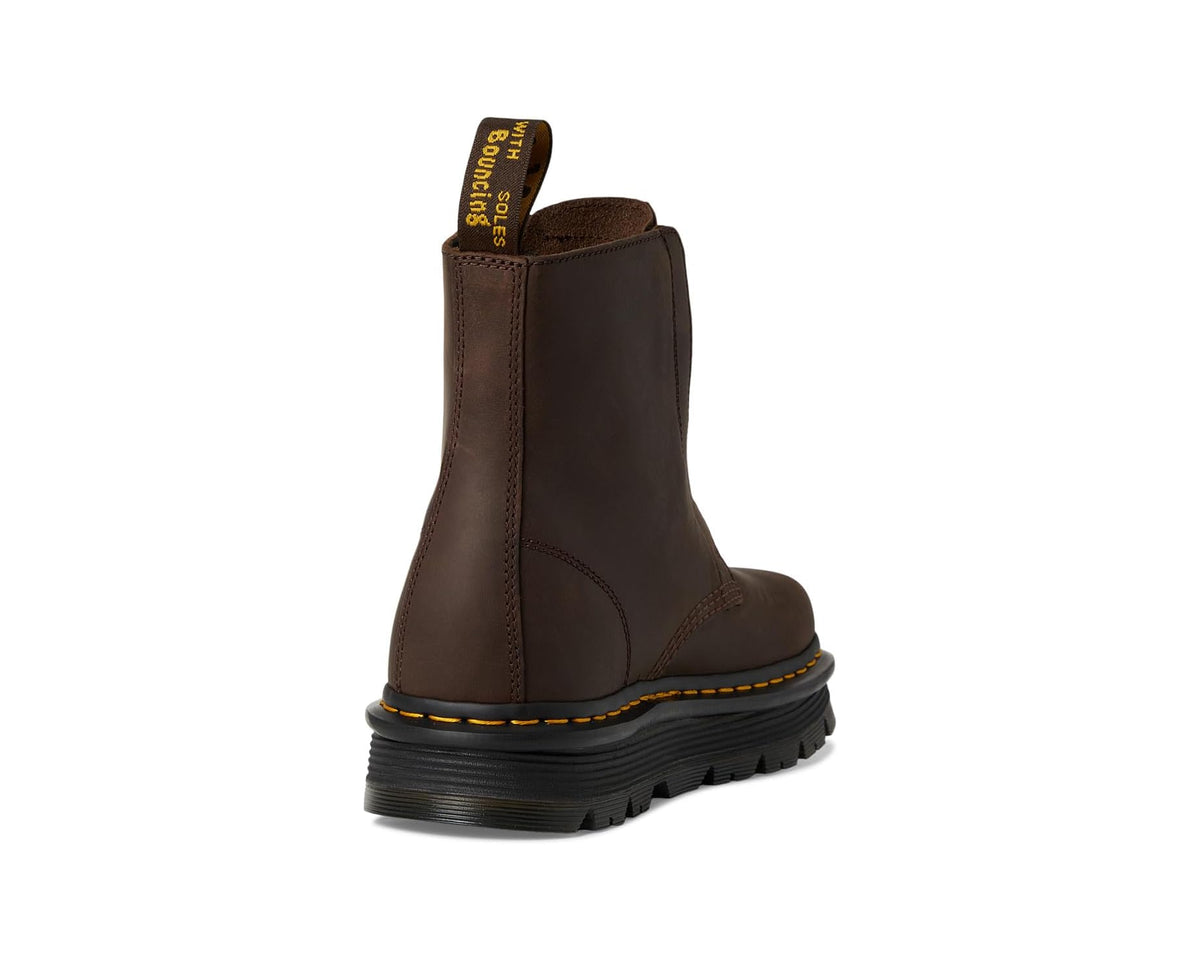 Unisex Dr. Martens Zebzag Laceless Dark Brown