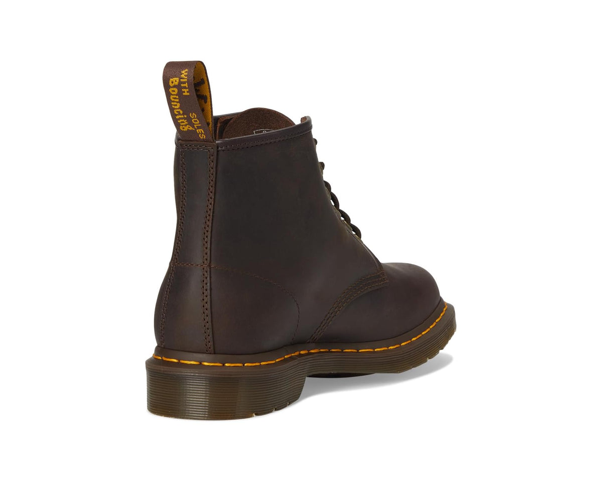 Unisex Dr. Martens 101 Dark Brown Crazy Horse