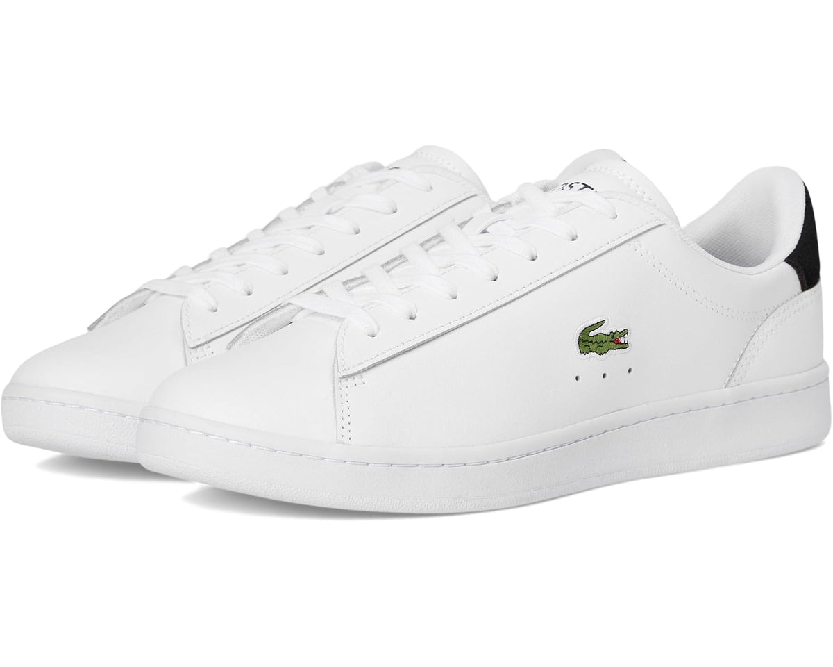 Men's Lacoste Carnaby Set Leather Sneakers White/Black
