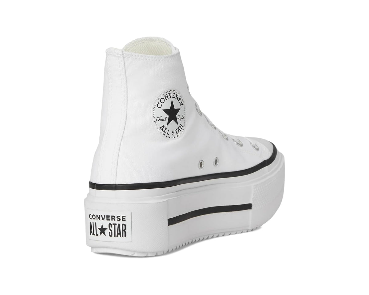 Unisex Converse Chuck Taylor All Star Lift Double Stack White/Black/White