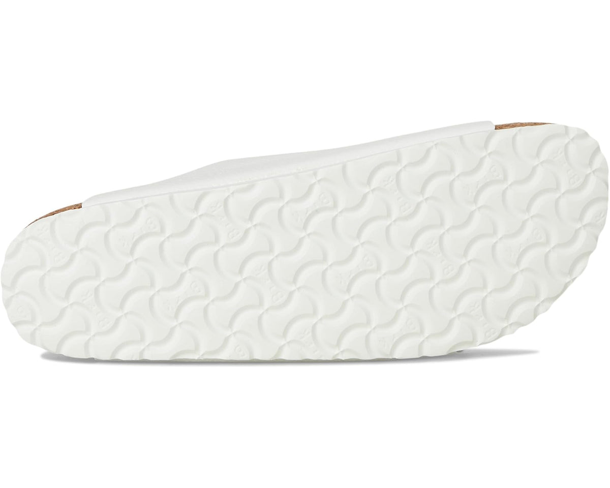 Unisex Birkenstock Arizona Soft Footbed - Leather (Unisex) White Leather