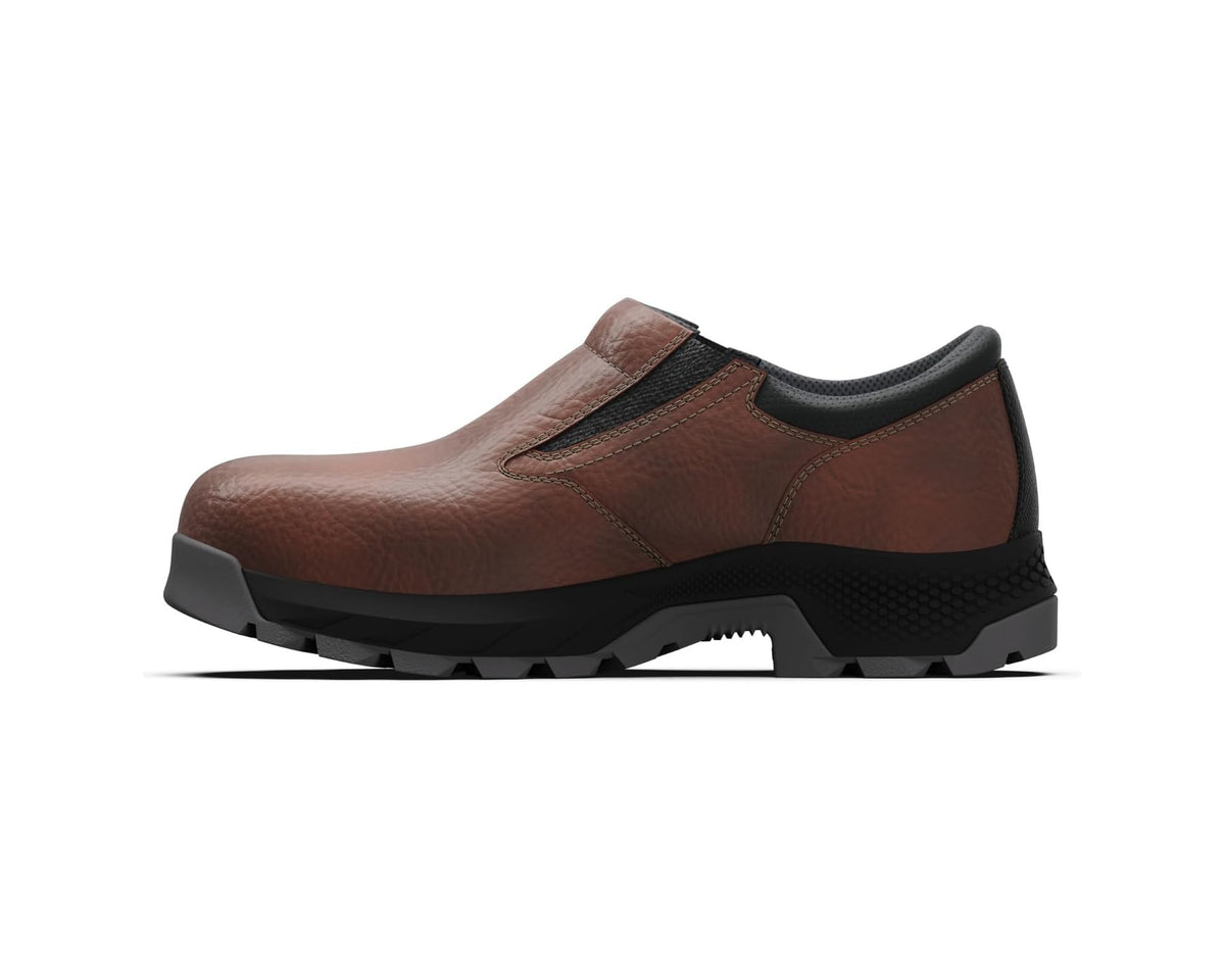 Men's Timberland PRO Titan EV Slip-On Composite Safety Toe Industrial Casual Work Shoe Teak Trailblazer 1