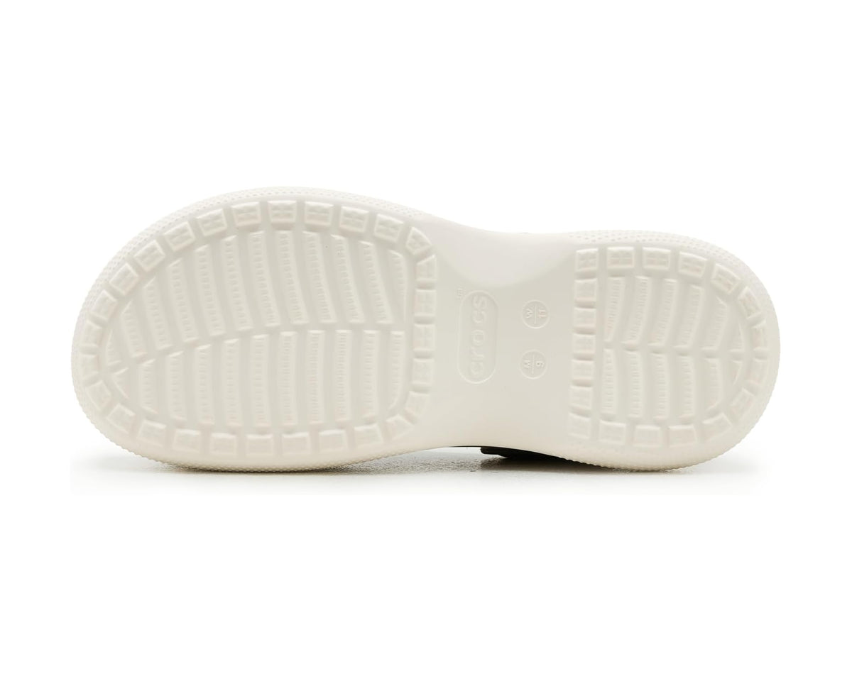 Unisex Crocs Classic Stacked Clogs, Platform Sneakers Frosted Concrete