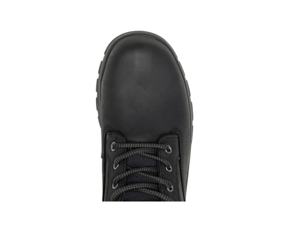 Men's Wolverine Carlsbad Waterproof 6 Steel Toe Work Boot Black