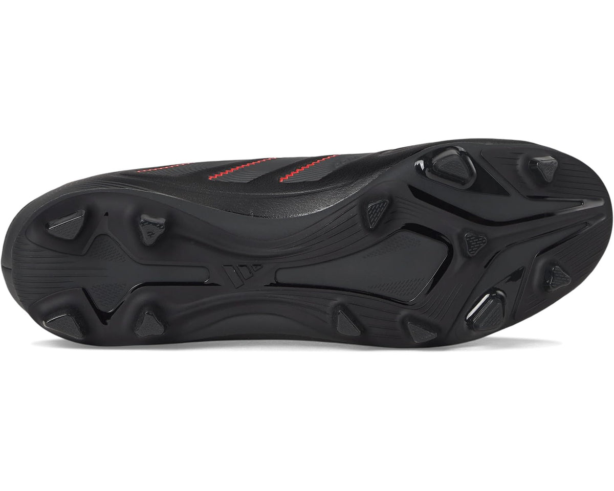 Unisex adidas Copa Pure 3 Club Firm Ground/Multi Ground Soccer Cleats Black/Carbon/Lucid Red