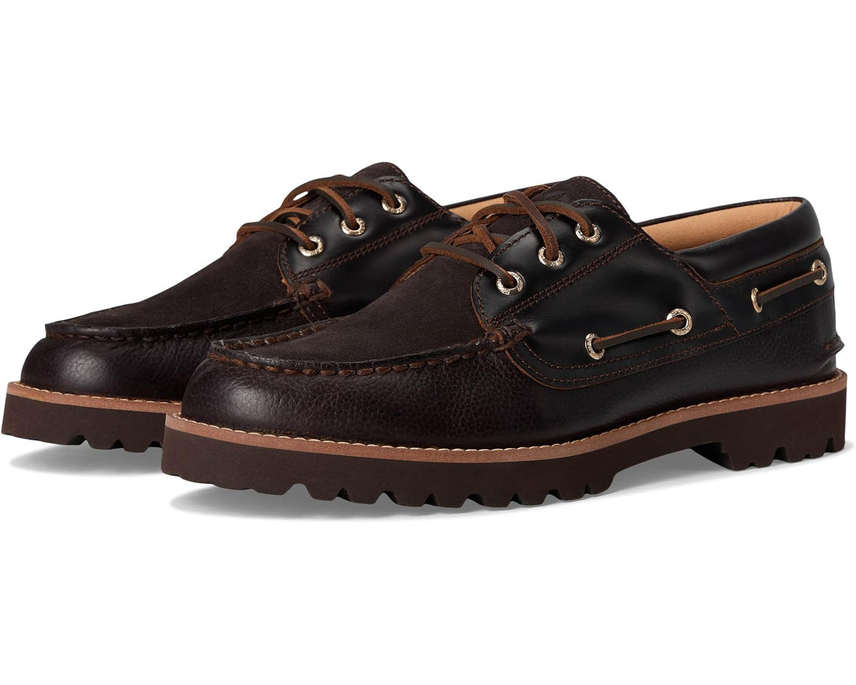 Men's Sperry Newton 3 Eye Dark Brown
